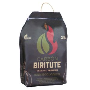 Briquetas de carbón vegetal PREMIUM 100% ecológico de eucalipto, 4 hrs de duración. - CARBÓN BIRITUTE