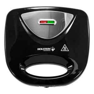 Sanduchera tipo panini con 2 puestos y 700W de potencia. - HOLSTEIN