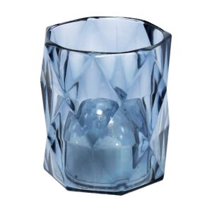 MINI lámpara LED de 6 cm con textura de rombos. - ORGILL
