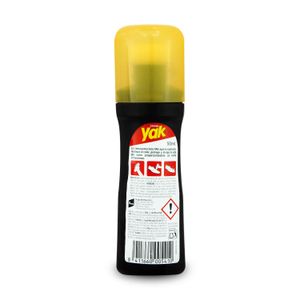 Betún líquido negro con polímeros abrillantadores para calzado 50 ml. YAK
