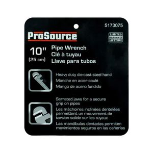 Llave De Tubo 10 - PROSOURCE