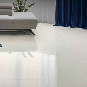 Porcelanato marmoleado MISURI WHITE V2 rectificado de 60 x 60 cm Caja 1.44 m2. - RIALTO