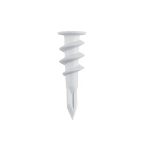 Taco plástico de 1/2" autoperforante para GYPSUM. Pack x 20 unidades. - FIERO