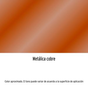 Pintura Spray color METÁLICO COBRE de 400ml, secado rápido, libre de plomo. - TRUPER