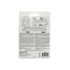 Tapón auditivo de NRR: 32dB / SNR: 38 dB de espuma suave ergonómica; Pack x 5 pares. - GENERAL ELECTRIC