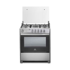 Cocina a Gas de 32" MURCIA QUARZO croma de 5 quemadores con horno. - INDURAMA