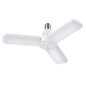 Foco LED expandible con diseño tipo VENTILADOR con 3 luces de 3900 lm y base E27. - SYLVANIA