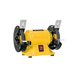 Esmeril eléctrico de 6" con motor de inducción 1/4 HP (185 W) y bobinas de aluminio. - PRETUL