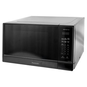 Microondas negro con 1100 W de potencia y 36 Lt de capacidad. - PANASONIC