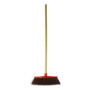 Escoba TITÁN de 40 cm con mango de madera para varios usos. - PRO DEL SOL