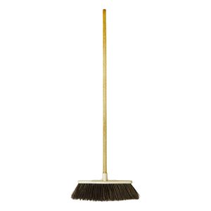 Escoba TITÁN de 40 cm con mango de madera para varios usos. - PRO DEL SOL
