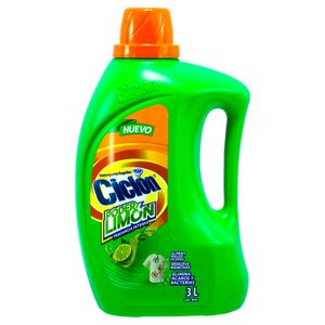 Detergente líquido con fragancia intensa a limón 3 lts. - CICLÓN