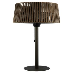 Calefactor de mesa de 1500W con pantalla para uso interiores y exteriores. - K HOME