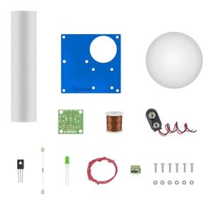 Kit para armar Bobina de Tesla K-355 para encender un foco con solo con acercarlo. - STEREN