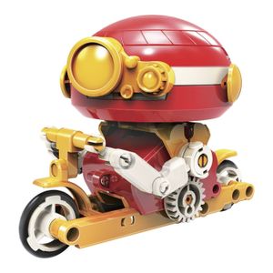 Robot con Giroscopio K-750 6 en 1 para armar: Moto, Zanco, Robbie-Loco, Hongo, Explorador y Jinete. - STEREN