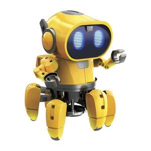 Robot Smartbot para armar con 2 modos: Explorador y Sígueme + Ojos LED. - STEREN