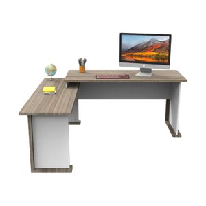 Escritorio Gerencial Genesis Humo - MUEBLE FACIL