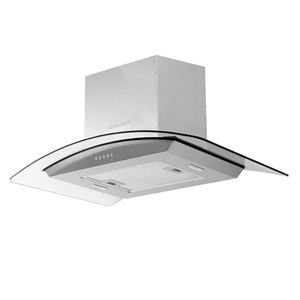 Campana Isla Cristal Curvo Cx4660 60Cm - CHALLENGER