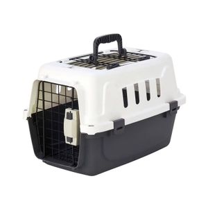 Transportador de mascotas plástico PEQUEÑO de 59 x 37 x 41 cm. - K HOME