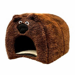 Casa tipo OSO PEQUEÑA para mascotas de tamaño pequeño a miniatura. - PINKIS PETS