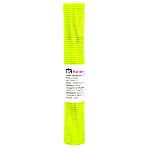 Tapete antideslizante multiusos color verde lima de 45 x 125 cm tipo malla hecho a base de PVC. - K HOME