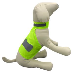 Chaleco reflectivo verde en talla M para perros. - DUKE'S