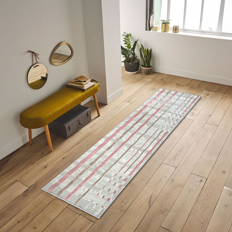 Alfombra-de-pasillo-de-1.8-m-con-diseño-entramado-LINEAL-BRILLOSO-de-textura-suave-acolchada.