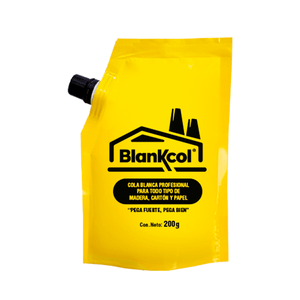 Goma blanca adhesiva vinílica de secado rápido de alta resistencia 200 gr. - BLANKCOL