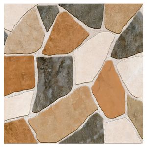 Porcelanato texturizado GRECO MULTICOLOR V4 de 45 x 45 cm Caja 2.23 m2. - GRAIMAN