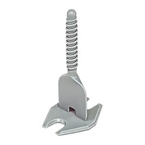 Brida de base plana de 1 mm para campanas de nivelación CYCLONE; Pack x 100 unidades. - RUBI
