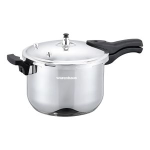 Olla de presión VALDIVIA de acero inoxidable de 5 lts para cocina de inducción. - WARENHAUS