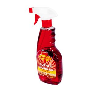 Lustra muebles en ACEITE color rojo de 490 ml para MADERA. - 7 AYUDAS
