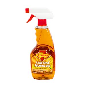 Lustra muebles en ACEITE color naranja de 490 ml para MADERA. - 7 AYUDAS