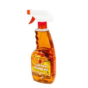 Lustra muebles en ACEITE color naranja de 490 ml para MADERA. - 7 AYUDAS