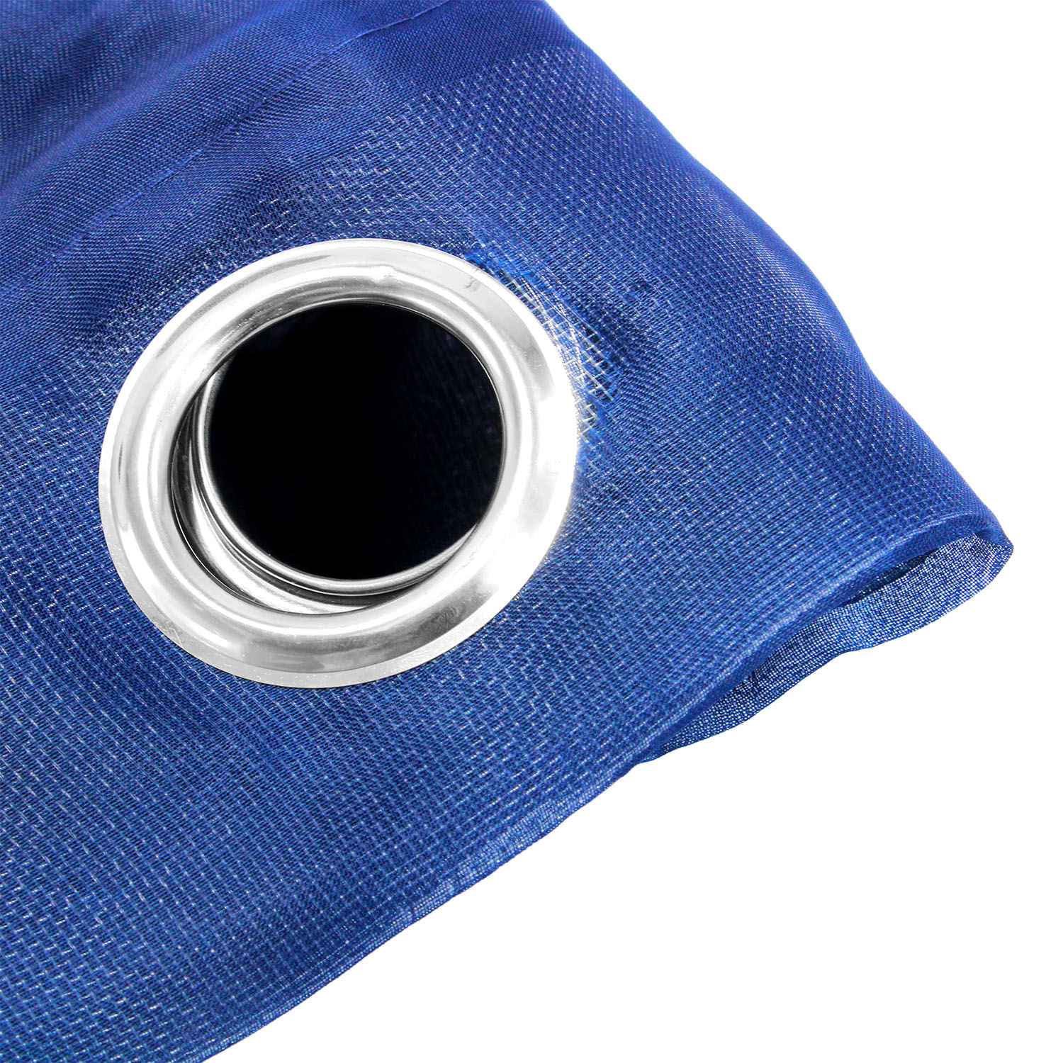 Cortina visillo color azul marino NAVY de 137 x 228 cm con ojales ...