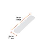 Tarjeta-6-tiras-23cm-antiderrapantes-blancas-50mm-c-abrasivo