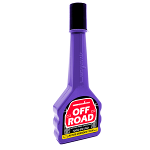 Aditivo para gasolina OFF ROAD Aditivo todo en uno para gasolina en autos pesados. 250 mL - QUALCO
