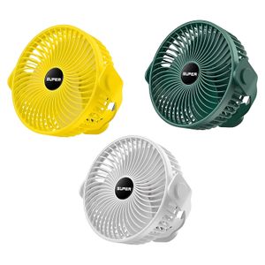 Mini ventilador recargable USB de 6" para uso en escritorio o suspendido. - MAY'S