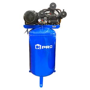 Compresor de aire Vertical con motor de 7,5 HP de 300 lts de capacidad de 220V - K PRO