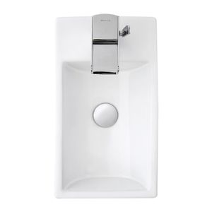 Lavamanos ARIA de 25 x 45.5 x 12 cm sin rebosadero para colgar a muro. - BRIGGS