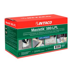 Adhesivo epóxico MAXISTIK para unir concreto fresco a concreto endurecido 1.30 kg. - INTACO