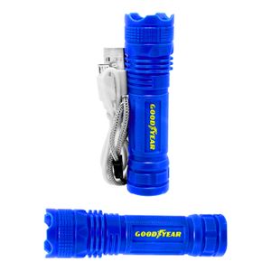 Kit de linternas y lámpara manos libres con cargador micro USB. - GOODYEAR