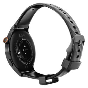 Smart Watch negro con pantalla AMOLED de 1,43" y batería de 270 mAh y certificación IP68. - LSC