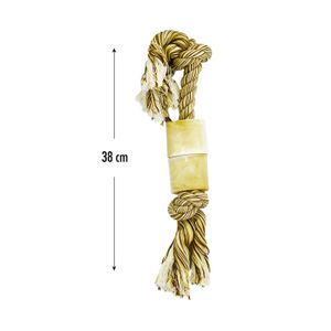 Juguete para perros de 30 cm de soga con nudos. - PUPPY & CO