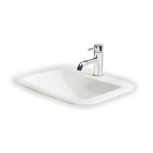 Lavamanos PETITE SCORPIO empotrado sobre mueble de 40,5 x 47 x 16,2 cm. - BRIGGS
