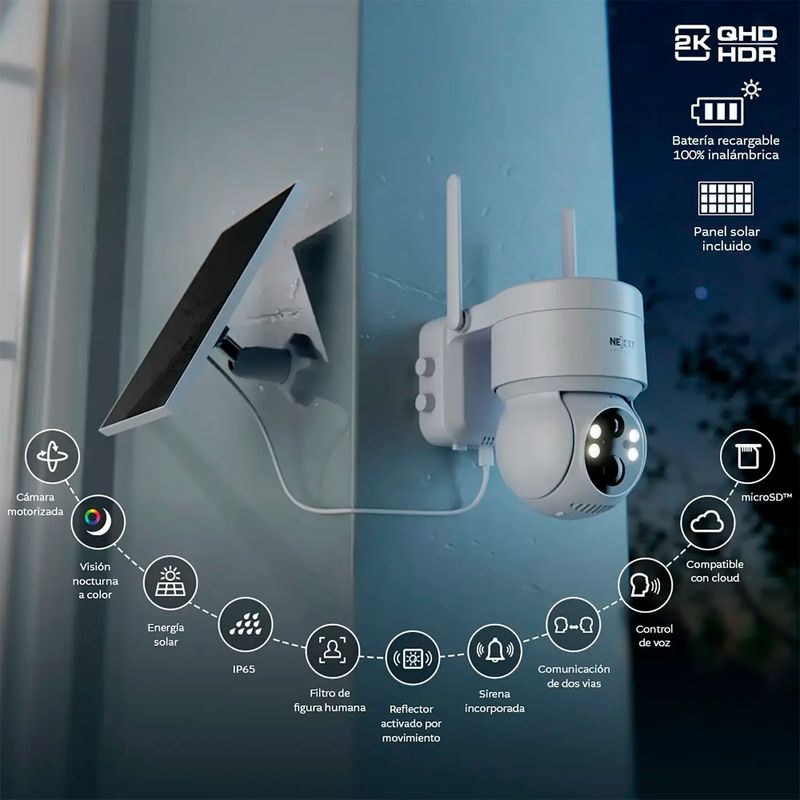Camara-exterior-Smart-recargable-PTZ-con-panel-solar-de-carga-y-WiFi.