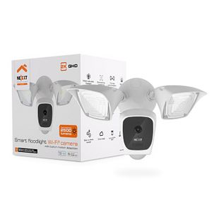 Cámara Smart activada por detección de movimiento + proyectores LED de 1200 lm. - NEXXT