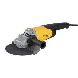 Amoladora angular de 9" (230 mm), 2200W, 8500 RPM, diseñada para uso profesional. - STANLEY