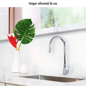 Monomando tipo ducha PALMA cromado de latón para cocina. - PFISTER
