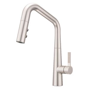 Monomando tipo ducha desmontable ASARI de acero inoxidable para cocina. - PFISTER